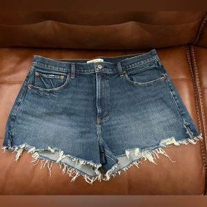 Abercrombie Denim cutoff shorts